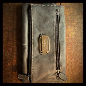 Classic gray purse